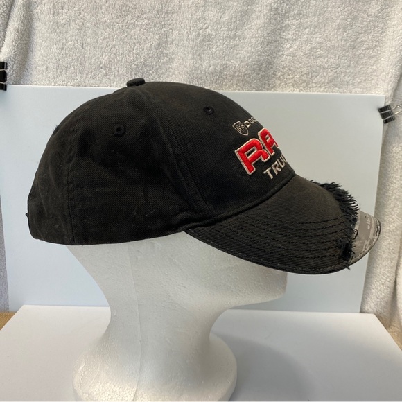 Dodge Ram Trucks Trucker Hat Adjustable Black with Red 2008 Truck photo - Picture 8 of 11